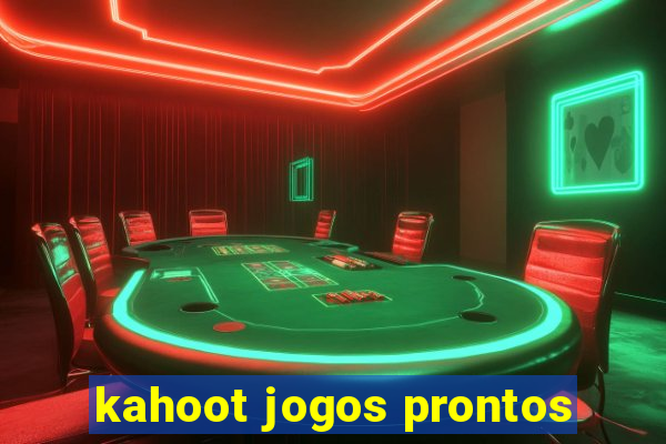 kahoot jogos prontos